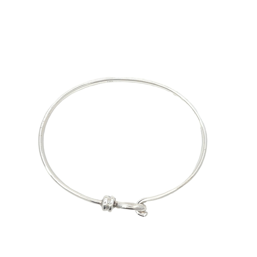 Silver Hook Top Bangle (copy)