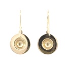 Earring Drops|Sunburst In 9K Gold