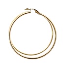 Hoop Earrings Large In 9ct Yellow Gold