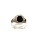 Sterling Silver Oval Bloodstone Ring