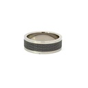 Stainless Steel Mens Pattered Ring