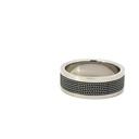 Stainless Steel Mens Pattered Ring