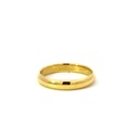 18ct Yellow Gold Mens Wedding Band