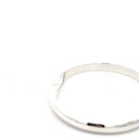 Silver Bangle With Twist
