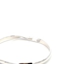 Silver Bangle With Twist