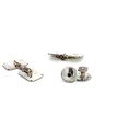 Sterling Silver Bezel Set White Opal Cufflinks (copy)