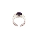 18ct White Gold Cabochon Iolite Ring