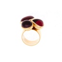 18ct Yellow Gold Cabochon Tourmaline Ring