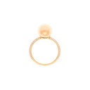 18ct Yellow Gold Diamond & South Sea Pearl Ring