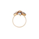 18ct Yellow Gold Yellow Sapphire & Aqua Ring