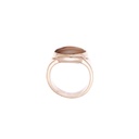 Silver Banded Agate Ring
