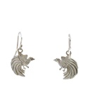 Sterling Silver Bird of Paradise Earrings