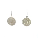 Sterling Silver Gorka Basket Design Earrings
