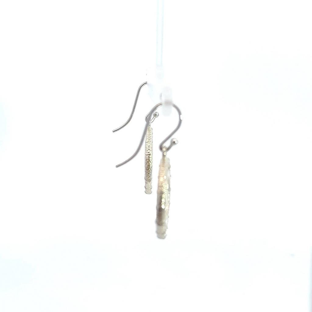 Sterling Silver Gorka Basket Design Earrings