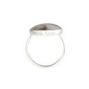 Sterling Silver Landscape Agate Ring