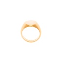 18ct Yellow Gold Oval Signet Ring