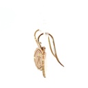 9K King Bird of Paradise earrings