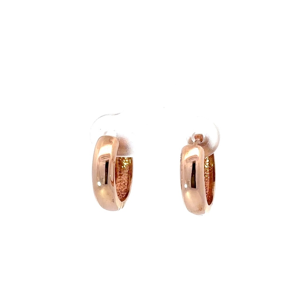 Hoops in 9K rose gold