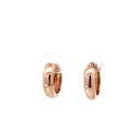 Hoops in 9K rose gold