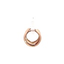 Hoops in 9K rose gold
