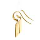 18K Papua New Guinea flag earrings