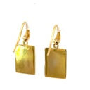 18K Papua New Guinea flag earrings