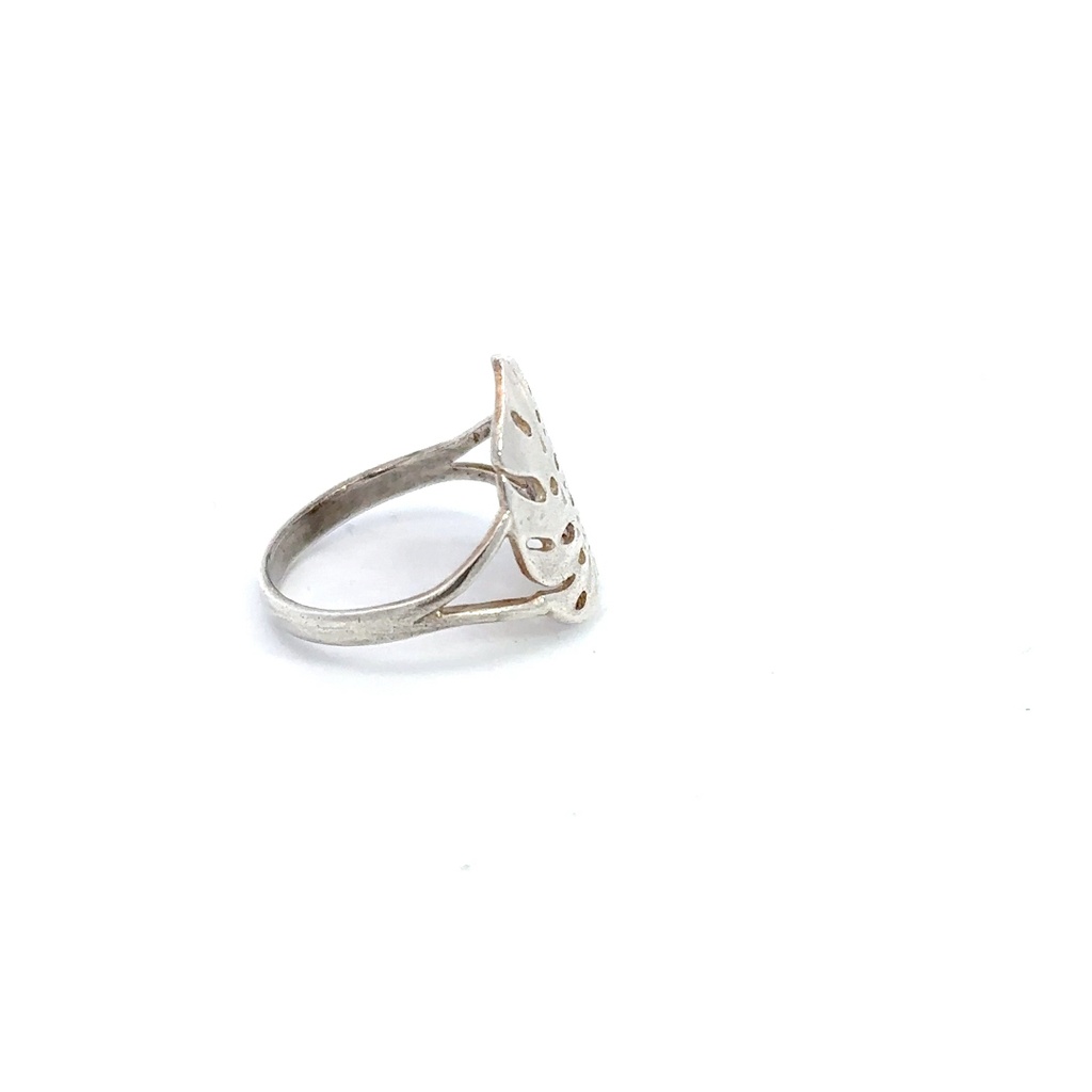 Sterling Silver Elephant Ear Palm Ring
