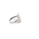 Sterling Silver Elephant Ear Palm Ring