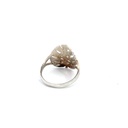 Sterling Silver Elephant Ear Palm Ring