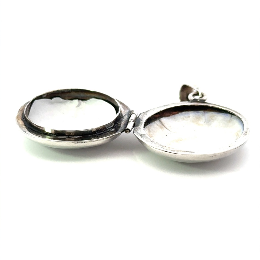 Sterling Silver Locket Pendant