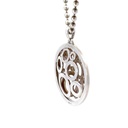 Sterling Silver Diamond Pendant