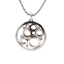Sterling Silver Diamond Pendant