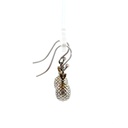 Sterling silver pineapple earrings