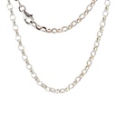 Sterling Silver 55cm Belcher Chain