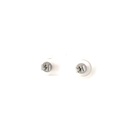 South sea pearls on 18K white gold settings