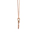 9K rose gold alcides pendant