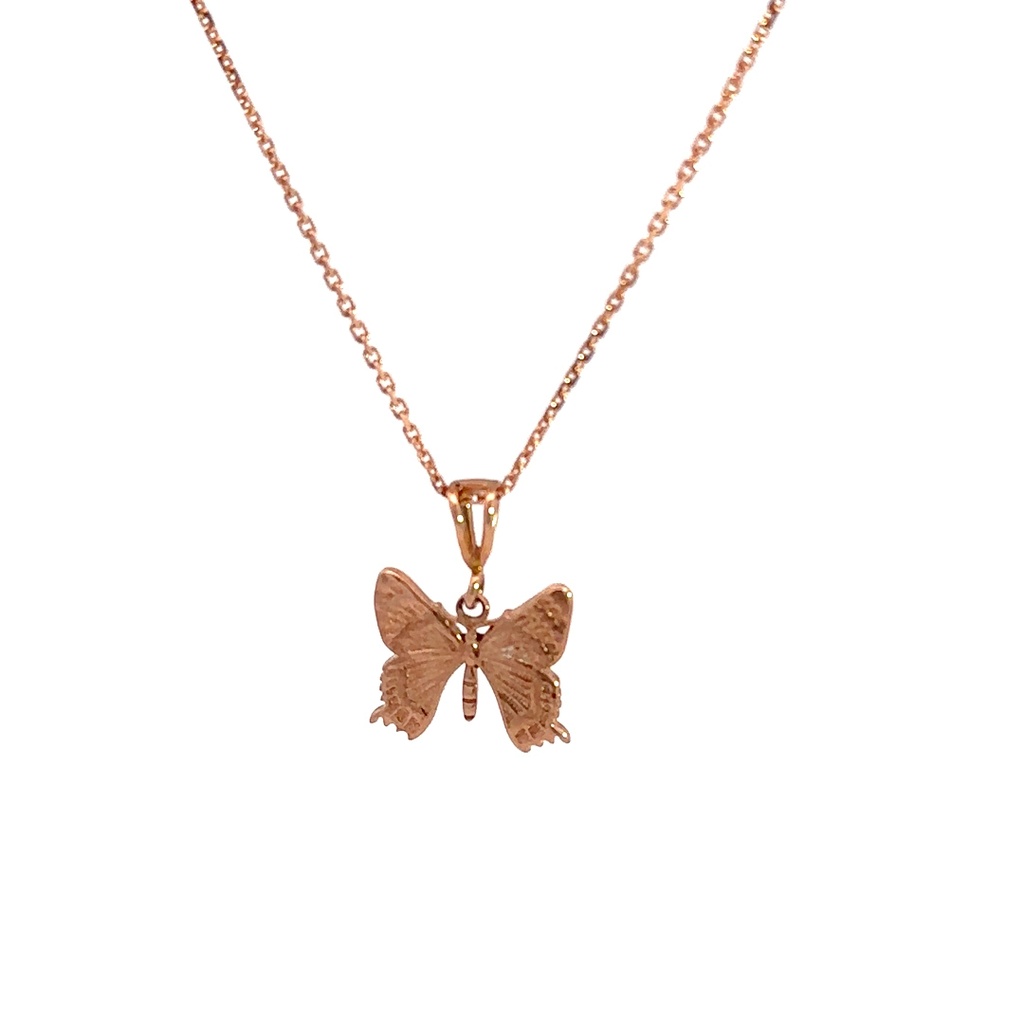 9K rose gold alcides pendant