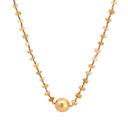 18ct Yellow Gold Welo Opals & South Sea Pearl Necklace