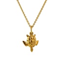 18ct Yellow Gold Turtle Pendant