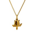 18ct Yellow Gold Turtle Pendant