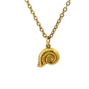 18ct Yellow Gold Nautilus Shell Pendant