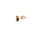 18K solid boulder opal stud earrings
