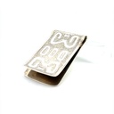 Sterling silver money clip