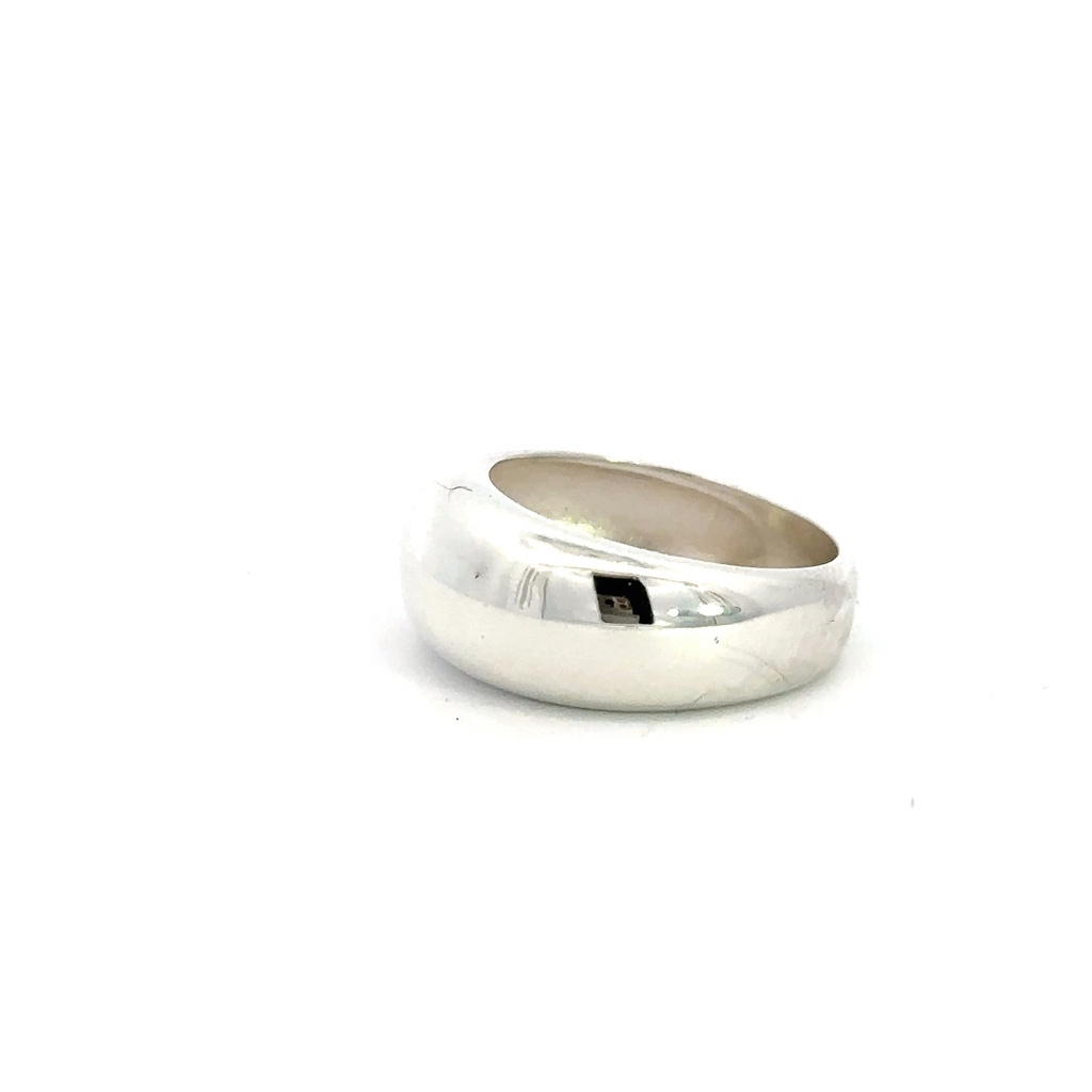 Sterling Silver 10mm Domed Ring