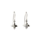9K kiss drop earrings