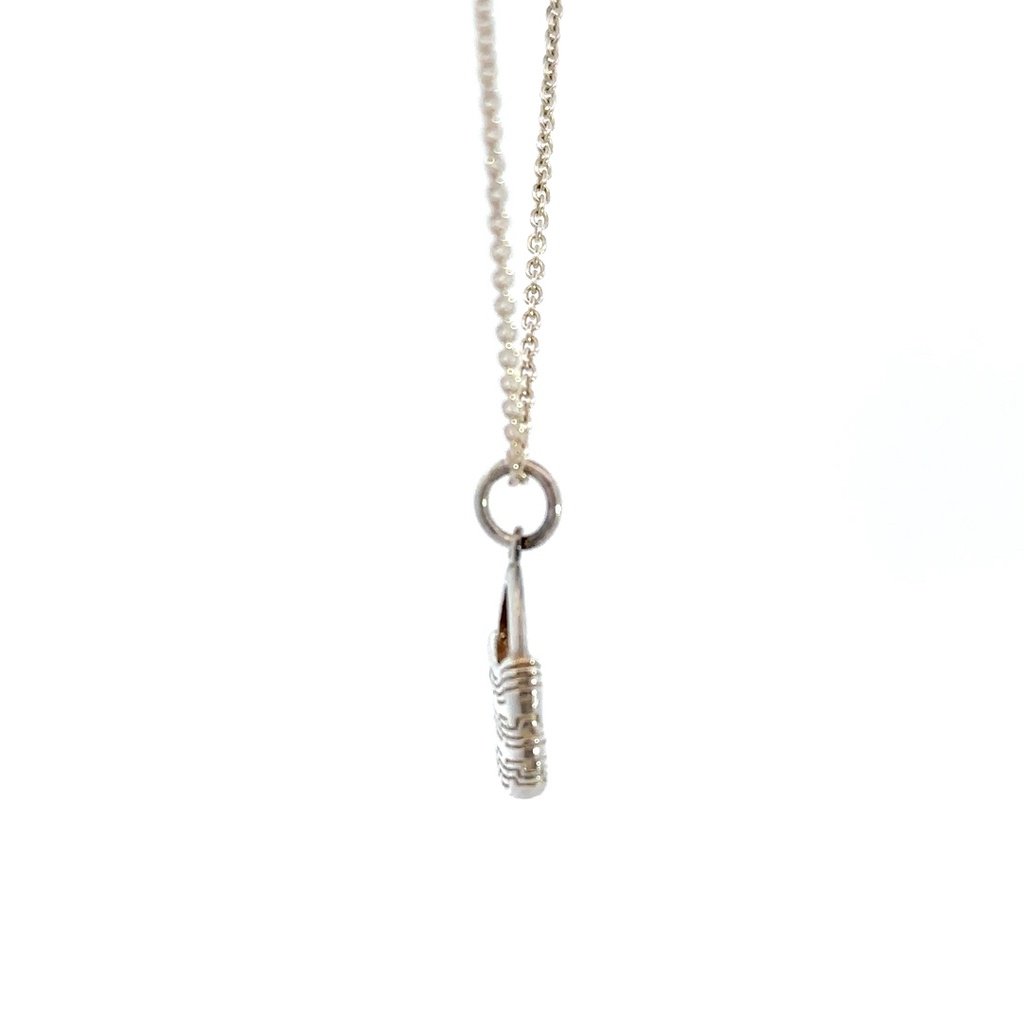 Sterling Silver Bilum Pendant