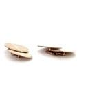 9ct Yellow Gold Oval Antique Cufflinks