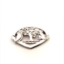 Sterling Silver Australian Gumtree Brooch