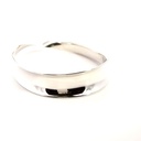 Sterling Silver Wide Twist Bangle
