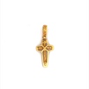 18 Yellow Gold Crucifex Pendant
